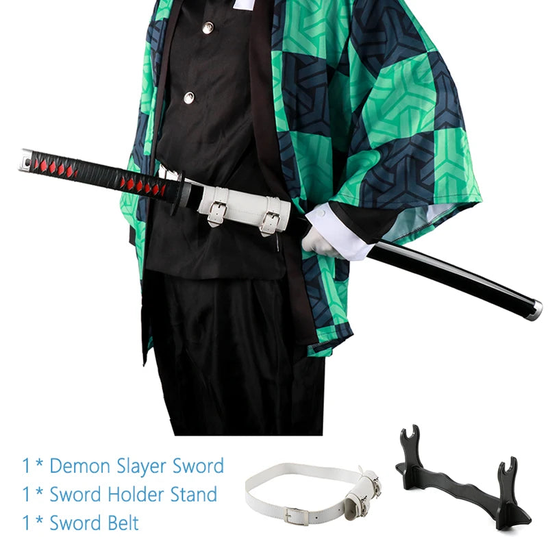 Wood Bamboo Katana 104cm / 41in Cosplay Anime Characters Props Tsuyuri Kanao Sword Collections and Gifts