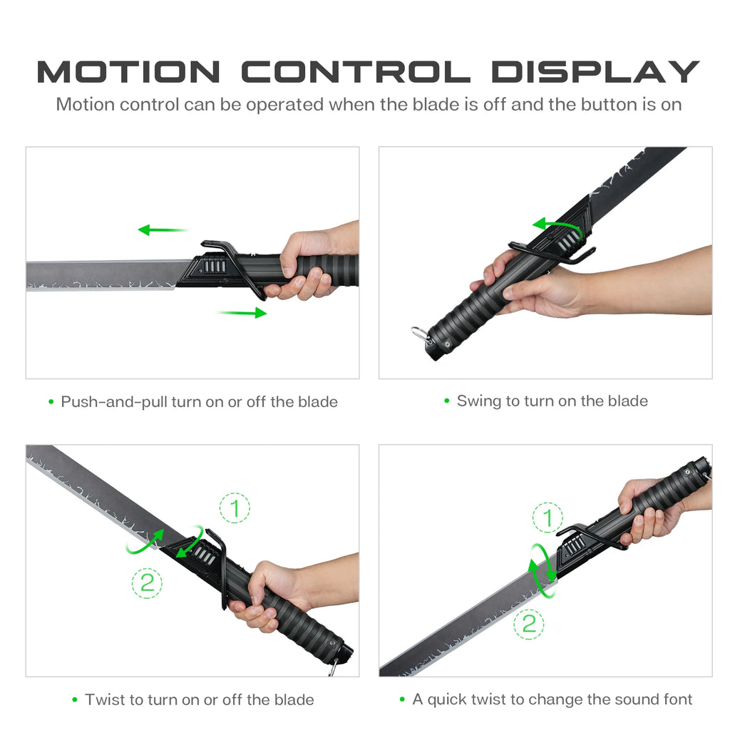 Nexussabers DARKSABER Mandalorian Metal Hilt Heavy Dueling Flat Blade Color Changing Lightsaber Cosplay Light Knife Katana Sword