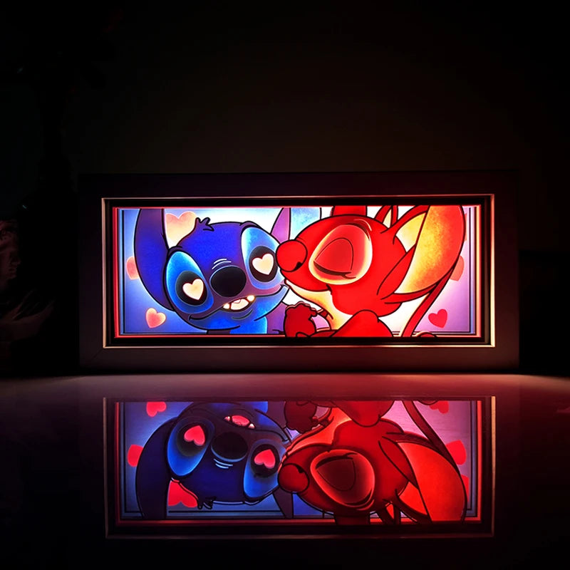 For Kid Hot Sale Customized Light up Manga Led Strips Painting Anime Box Decor Art Carving Lamp With Gift Box Esty Shopify