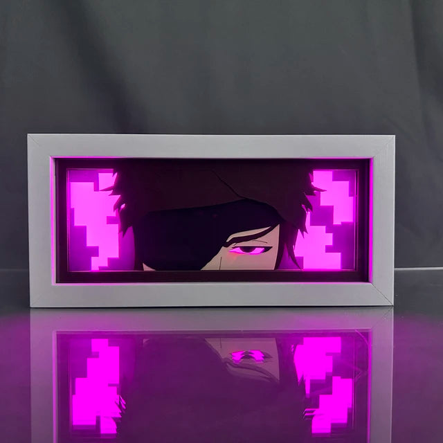 Paper Cut Anime Light Box Bleach Ulquiorra Cifer for Bedroom Decor Kids Table Lamps Ichigo Kurosaki Lightbox Led Manga Bleach