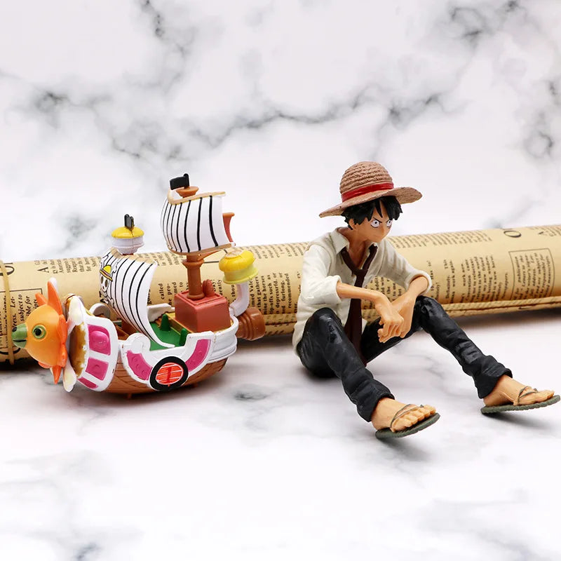 Cake Decoration Ornaments Classic Anime One Pieces Thousand Sunny Ship Toys