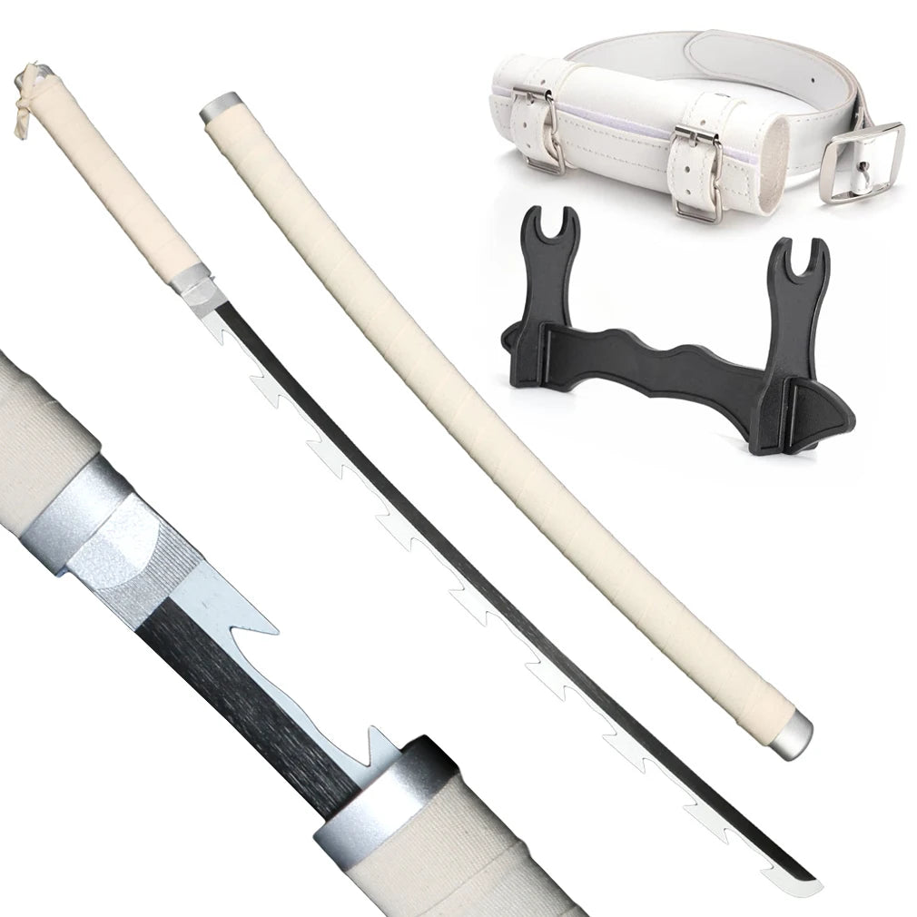 Wood Swords Demon SlayerTanjiro Katana Cosplay Sword Weapon Plastic Samurai Sword for Anime Prop with  Holder and Belt