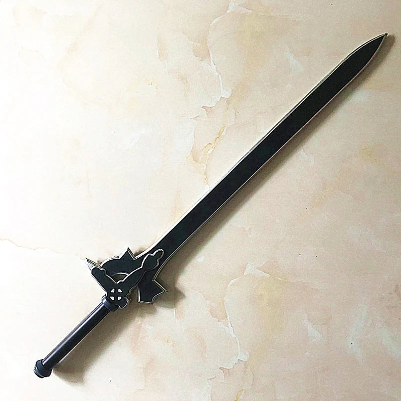 80cm Sword Art Online Dark Repulser Kirito Kirigaya Sword Kirigaya Kazuto cosplay prop Yuuki Asuna black sword cosplay prop tool