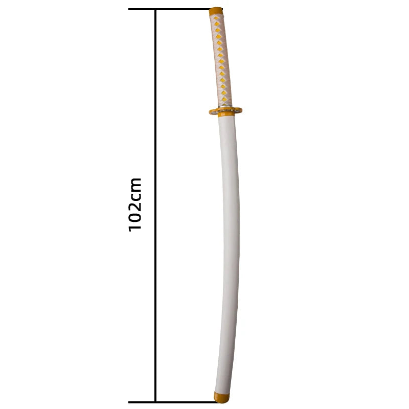 Demon Slayer Sword Real Metal, Anime Cosplay Katana with Original Texture