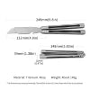 Portable Lightweight Titanium Balisong Knife Multi-Purpose Outdoor Camping Hunting Survival Tactical Folding Utility Knife