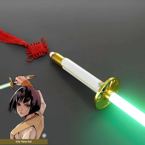 Lily Tora Asi Lightsaber 12 Colors Smooth Swing Metal Hilt Heavy Dueling Light Saber Sword for Cosplay Collection Drop Shipping