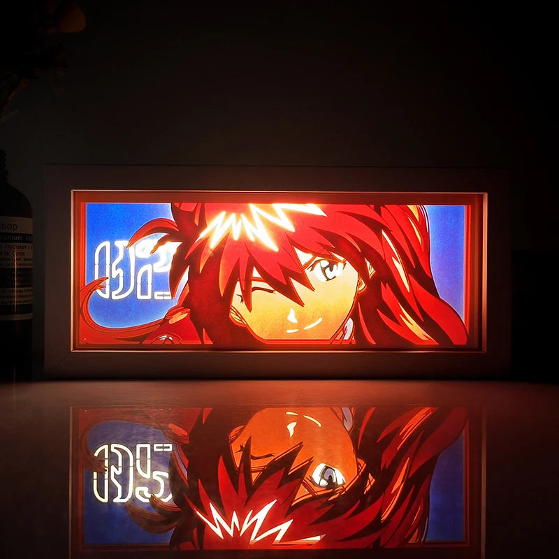For Kid Hot Sale Customized Light up Manga Led Strips Painting Anime Box Decor Art Carving Lamp With Gift Box Esty Shopify