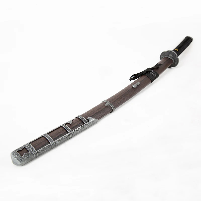 Sekiro Wolf Cosplay Prop Sword, Authentic Kusabimaru Samurai Katana, Non-Sharpened Collectible