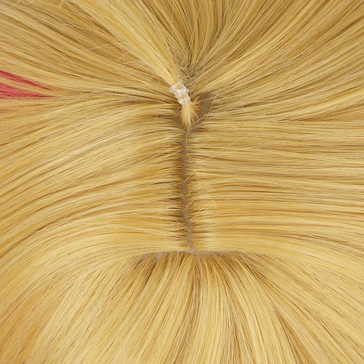Wholesale 35cm Short Blonde Rose Mixed Hoshino Akuamarin Wig Oshi No Ko Synthetic Anime Cosplay Costume Wig