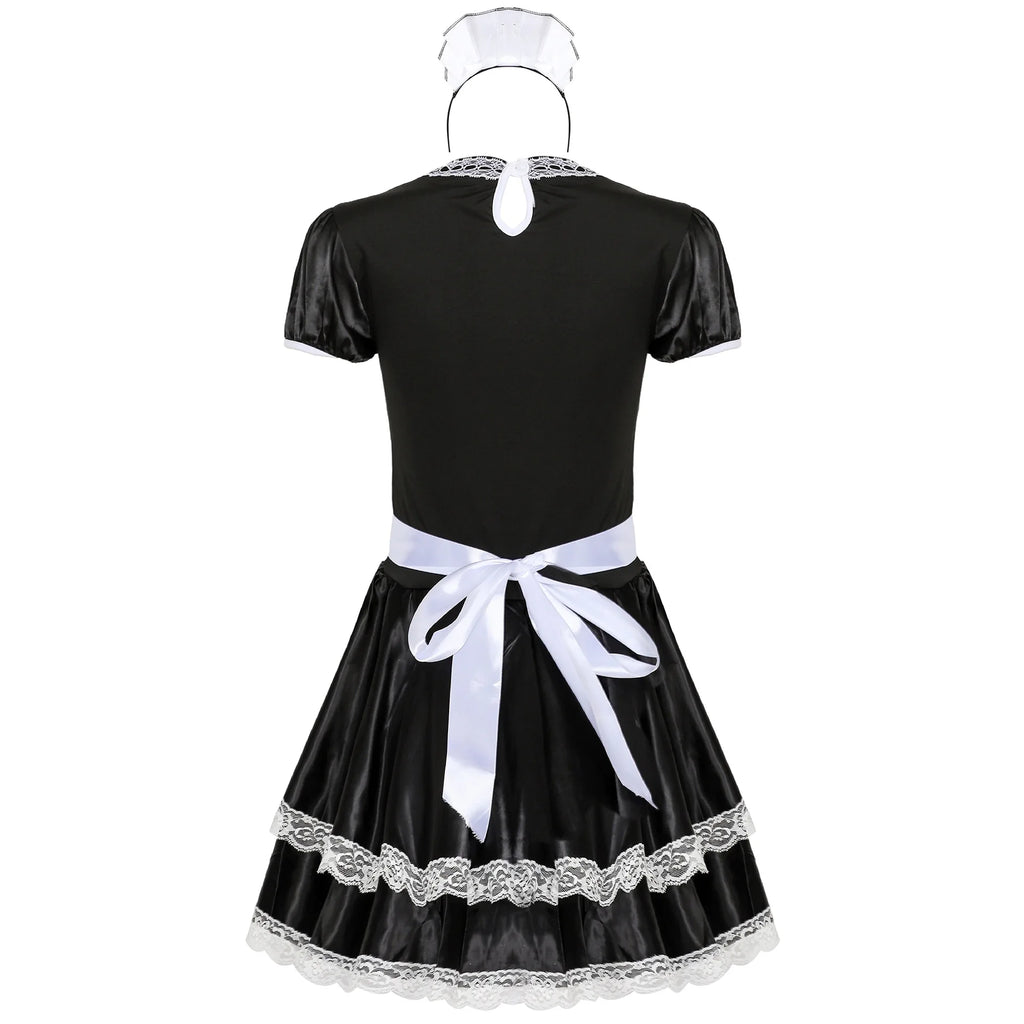 Women Maid Outfits Anime Cosplay Dress Halloween Performance Japanese Dresses Lolita Dress Costume Fancy Party Roleplay Costumes