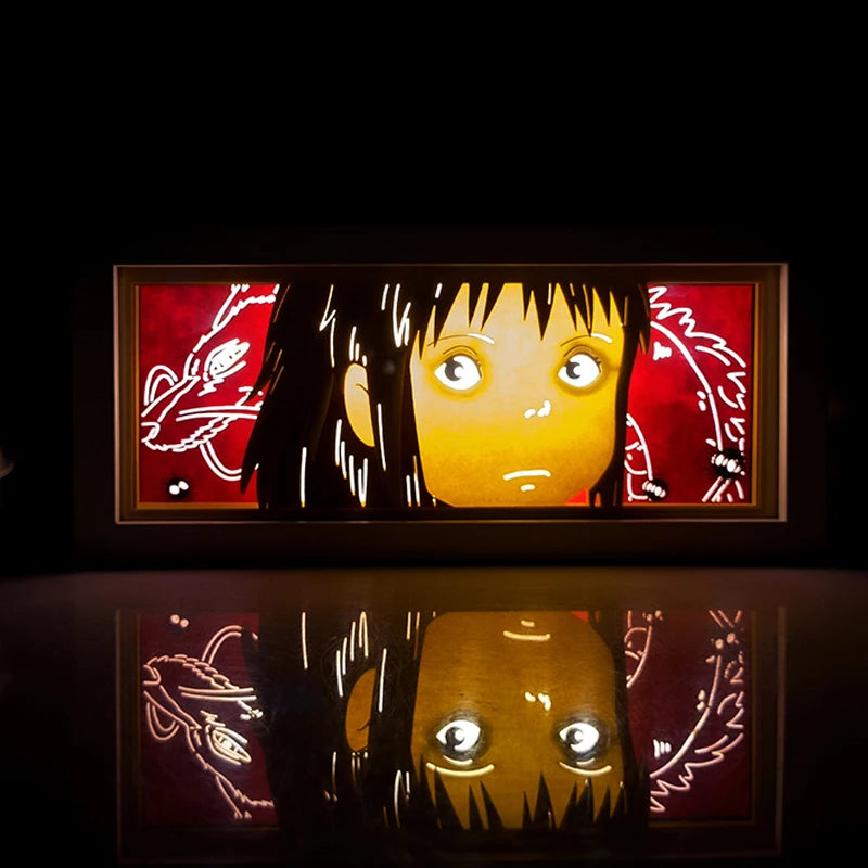 For Kid Hot Sale Customized Light up Manga Led Strips Painting Anime Box Decor Art Carving Lamp With Gift Box Esty Shopify