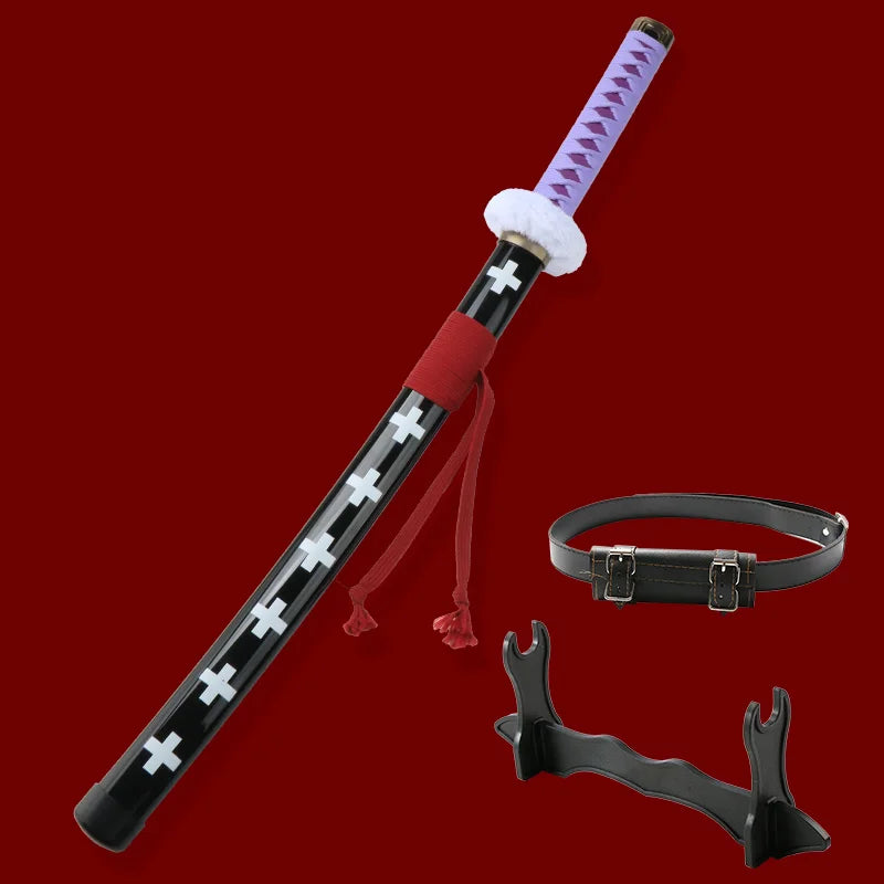 Roronoa Zoro 80Cm Doctor Red Katana Cosplay Prop with Scabbard  Perfect for Halloween Conventions  Anime Collectors