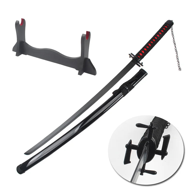 US Warehouse Stock Anime Swords  Katana Not Sharp Equipped with Sword Holder