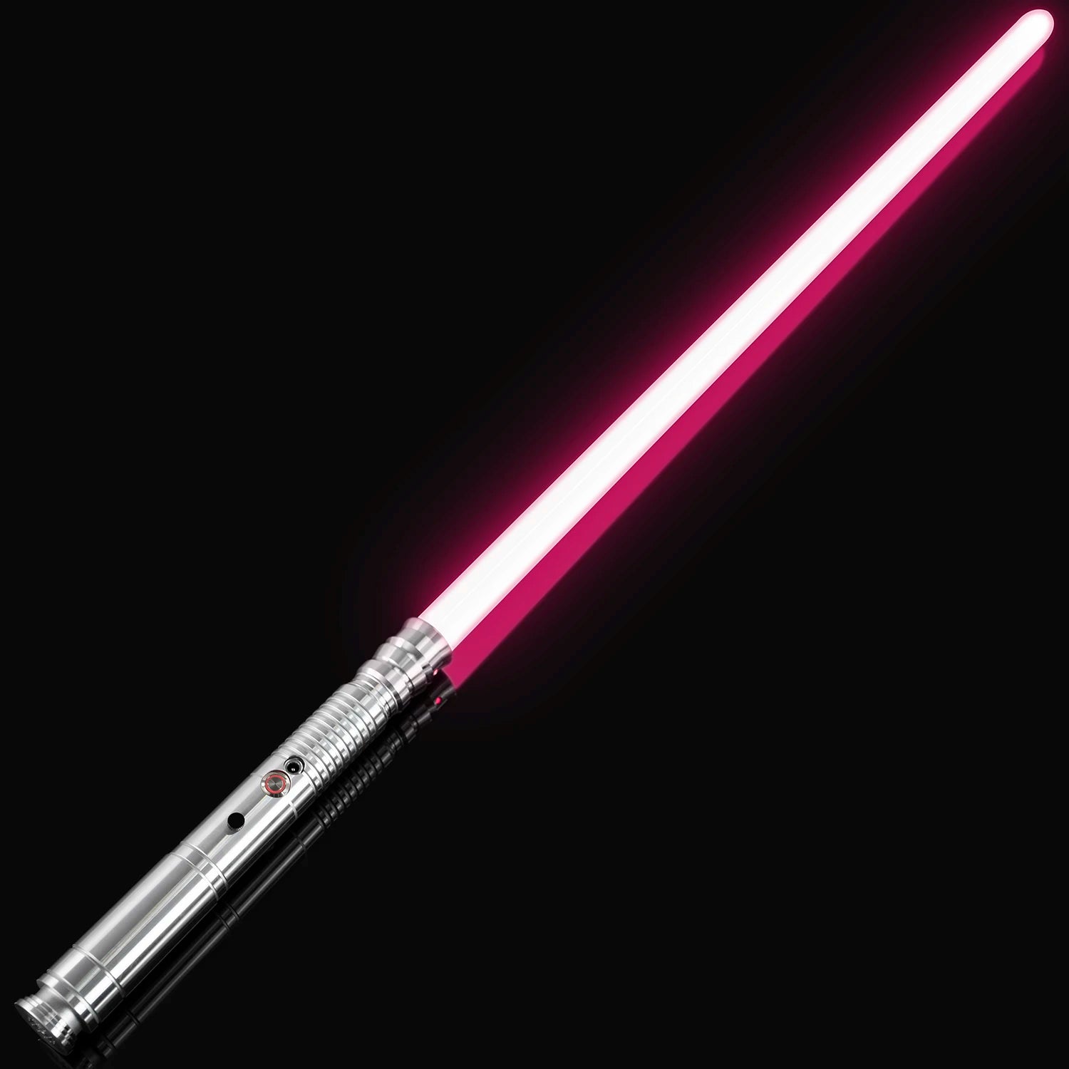Nexussabers Metal Hilt Smooth Swing Lightsaber RGB Laser Sword with 34 Soundfonts and USB Rechargeable for Cosplay Best Gift