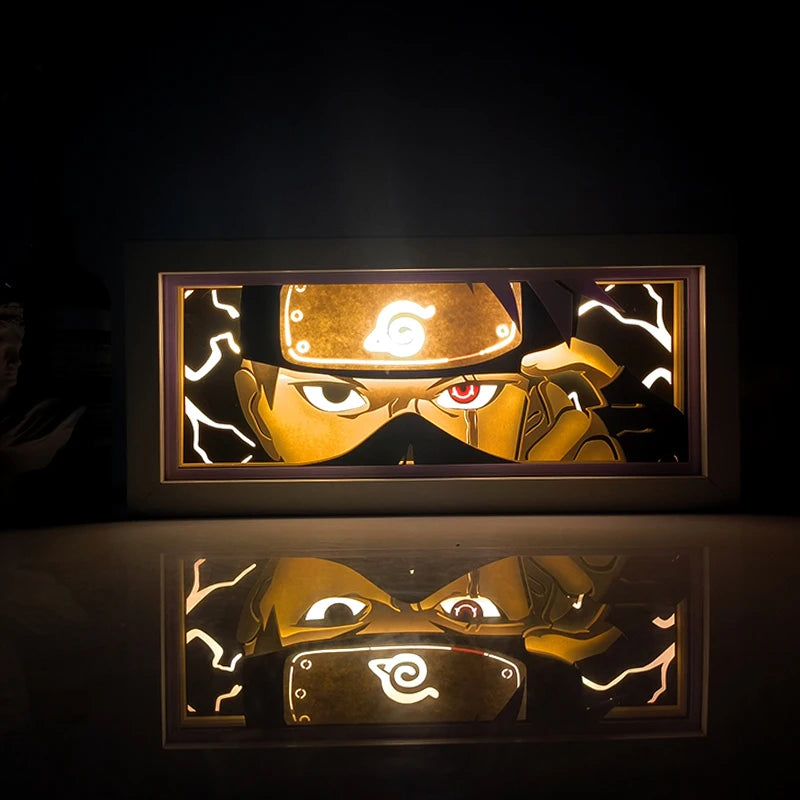 For Kid Hot Sale Customized Light up Manga Led Strips Painting Anime Box Decor Art Carving Lamp With Gift Box Esty Shopify