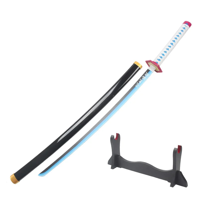 US Warehouse Stock Anime Swords  Katana Not Sharp Equipped with Sword Holder