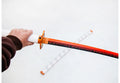 Light-Up Samurai Sword Prop, Flame Pattern Unsharpened Katana, Anime-themed Collectible Toy