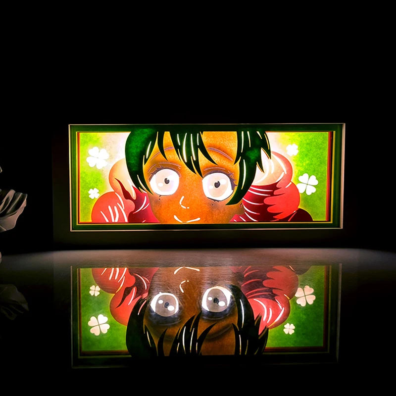 For Kid Hot Sale Customized Light up Manga Led Strips Painting Anime Box Decor Art Carving Lamp With Gift Box Esty Shopify