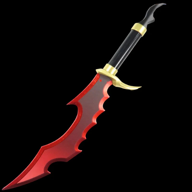 Anime Cosplays Sword Solo Leveling Wooden Sword with Sheath Knight Killer