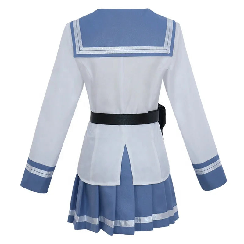 Wholesale High Rise Invasion Costume High School Uniform Outfit Sailor Suit Lolita Dress Honjou Yuri Anime Cosplay Costumes