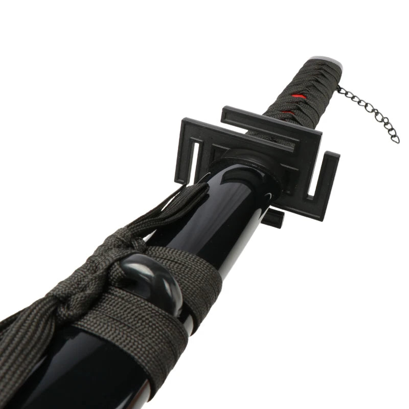 Anime Katana 104cm/41in Christmas Gifts Kurosaki Ichigo Cosplay Props Black Blade Toys Sword