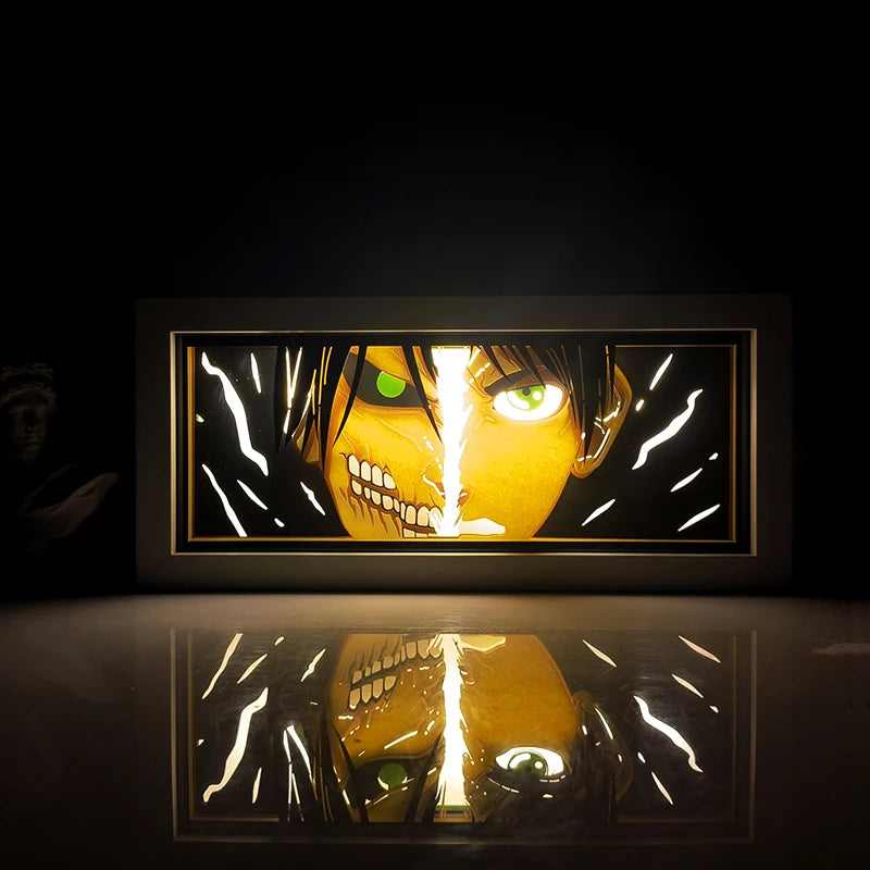 For Kid Hot Sale Customized Light up Manga Led Strips Painting Anime Box Decor Art Carving Lamp With Gift Box Esty Shopify