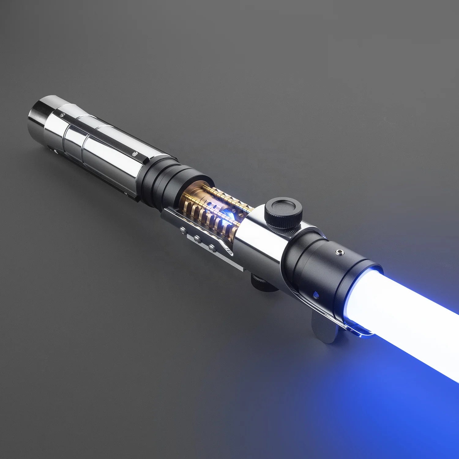 Nexussabers Star Killer V1 Lightsaber Heavy Dueling Force Infinite Color Changing Metal Handle Laser Sword for Star the Wars