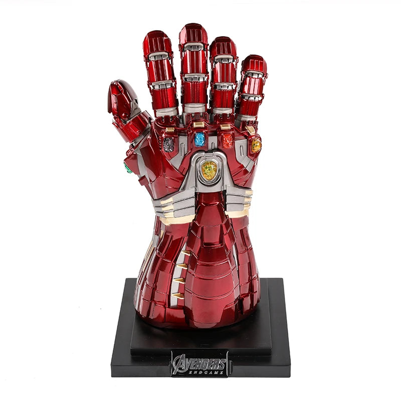 Drop Shipping Marvel Toy Full Metal Wearable Hulk Version Nano Gauntlet with LED Light