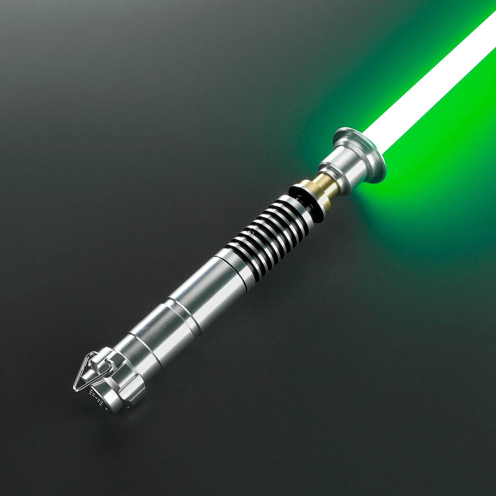 Luke Metal Hilt Luminous Lightsaber Super Bass Speaker Smooth Swing for App Support for for LED Light Sword