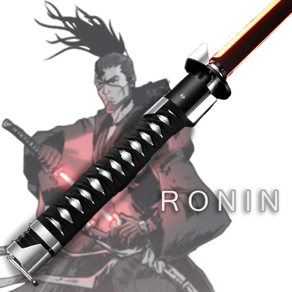LGT Saberstudio Ronin Lightsaber Light Knife Heavy Duelling Saber Katana Sword Loud Sound, Metal Force Dueling Saber for Cosplay