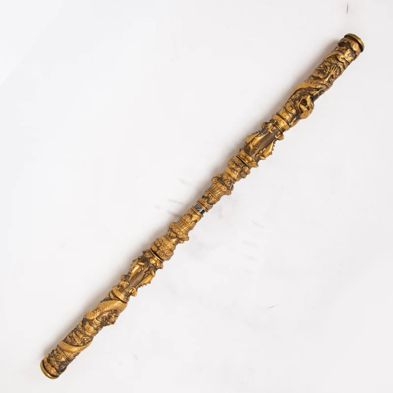 Halloween Cosplay Prop Weapon, Sun Wukong Ruyi Jingu Bang, Black Monkey King Staff Cudgel