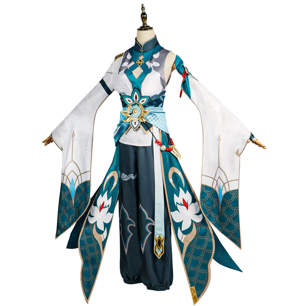 Anime Cosplay Costume Star Rail Cosplay Costume Full Set Outfit Uniform Cosplay Wig