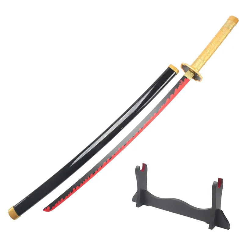 US Warehouse Stock Anime Swords  Katana Not Sharp Equipped with Sword Holder
