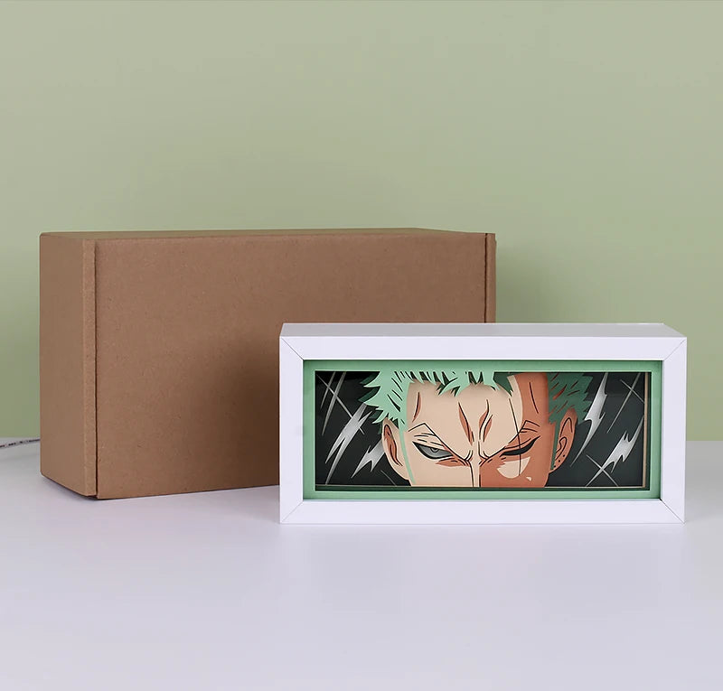 For Kid Hot Sale Customized Light up Manga Led Strips Painting Anime Box Decor Art Carving Lamp With Gift Box Esty Shopify