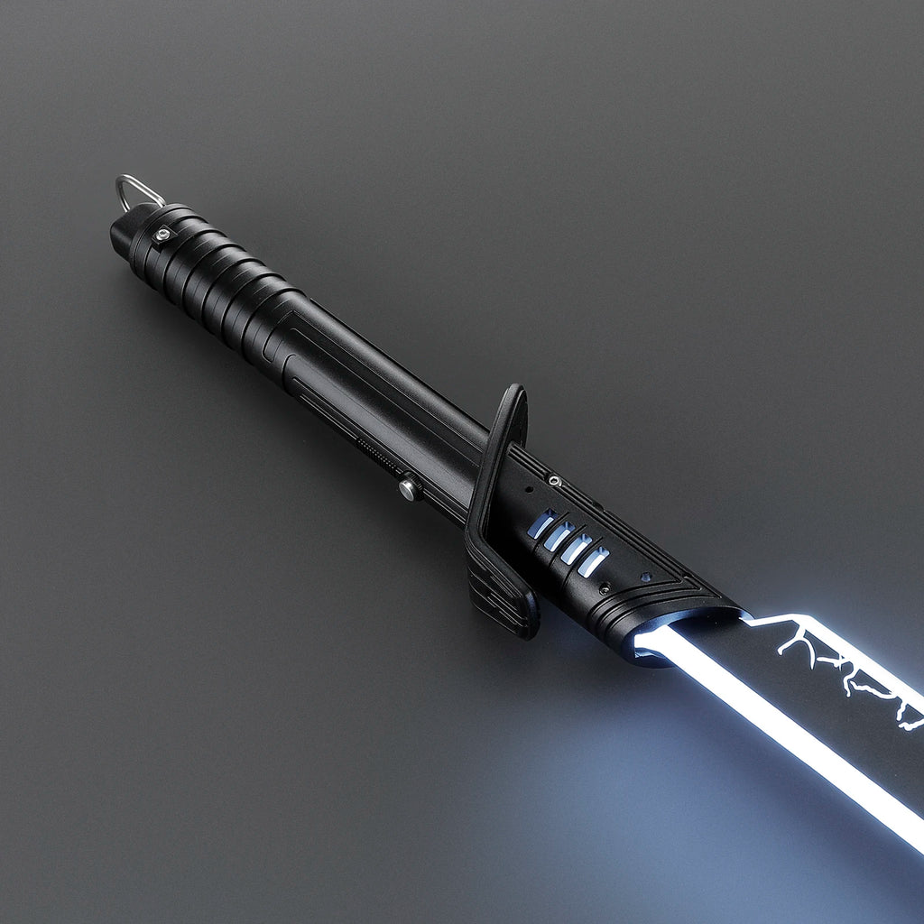 Nexussabers Dark Saber LightSaber CNC Machine Graflex Saber Katana 34 Soundfonts for Training Luminous Toy Aluminium Alloy Pixel