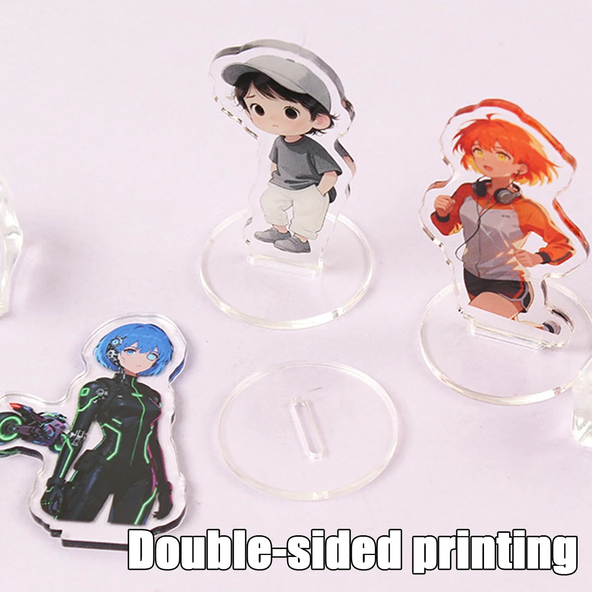Double-Sided Acrylic Standee | Anime/Game Souvenirs | Customizable | Multi-Size | Gifts for Otaku & Fans