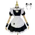 Sexy Women Fantasy Maid Outfit Men Gothic Sweet Lolita Dress Anime Cosplay Costume Plus Size