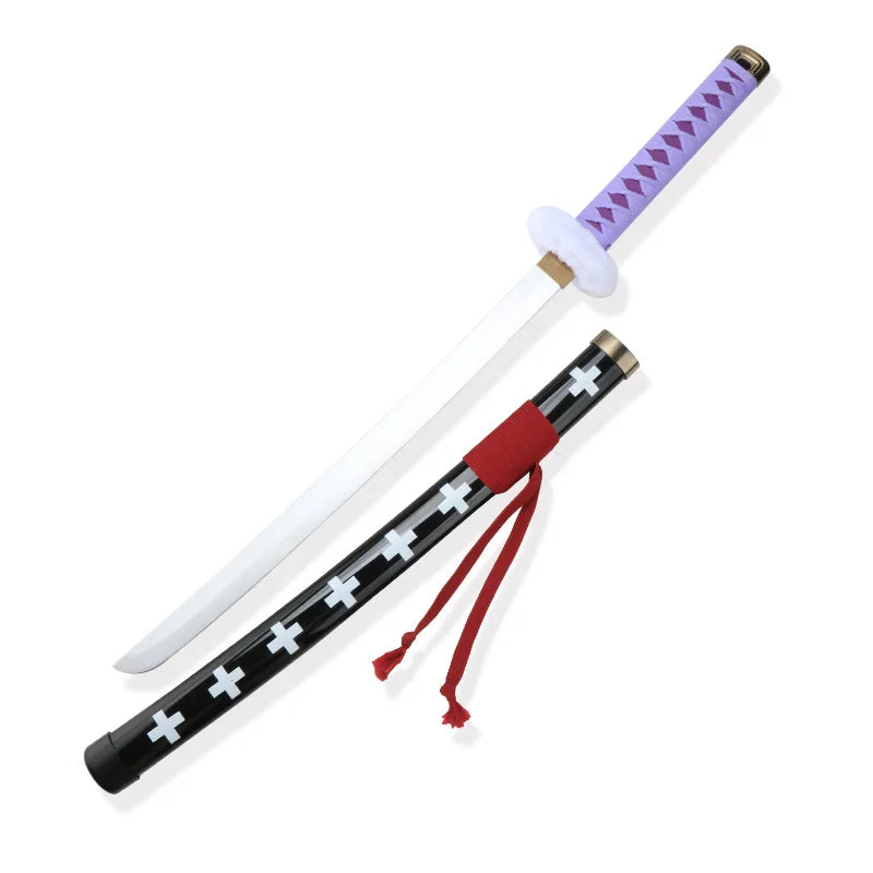 Roronoa Zoro 31.5" /80cm Katana Japanese Anime Character Weapon ToyTrafalgar D. Law Sword for Cosplay