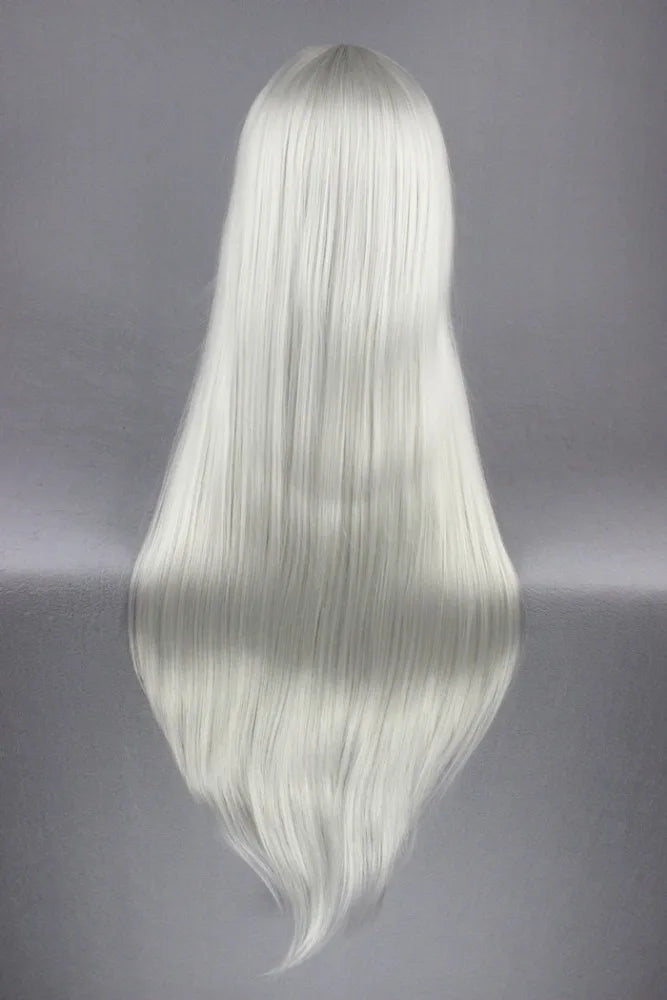 wholesale 80CM long straight silver white FINAL FANTASY Sephiroth anime cosplay hair wig