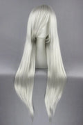 wholesale 80CM long straight silver white FINAL FANTASY Sephiroth anime cosplay hair wig