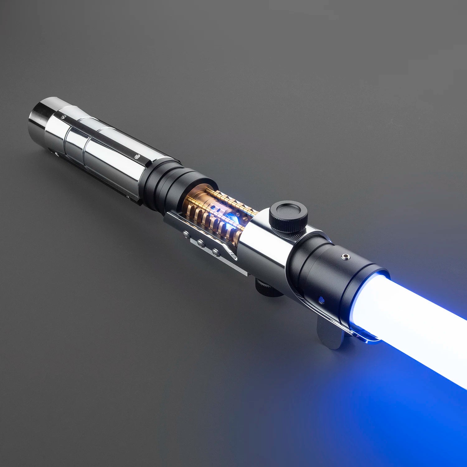 Nexussabers Star Killer V1 Lightsaber Heavy Dueling Force Infinite Color Changing Metal Handle Laser Sword for Star the Wars
