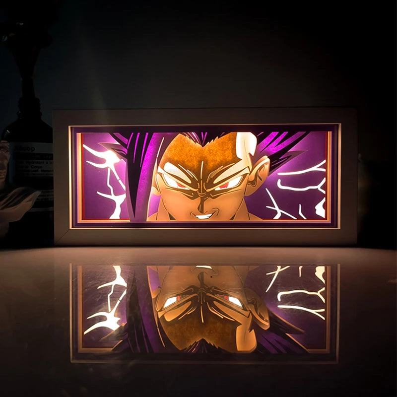 For Kid Hot Sale Customized Light up Manga Led Strips Painting Anime Box Decor Art Carving Lamp With Gift Box Esty Shopify