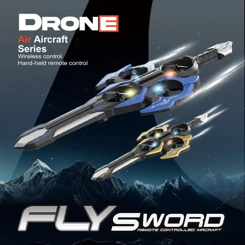 Flying Sword Hover UAV Adjustable Speed Quadcopter Surrounding Stunts Remote Control Foam Airplane Aircraft Toys for Kids