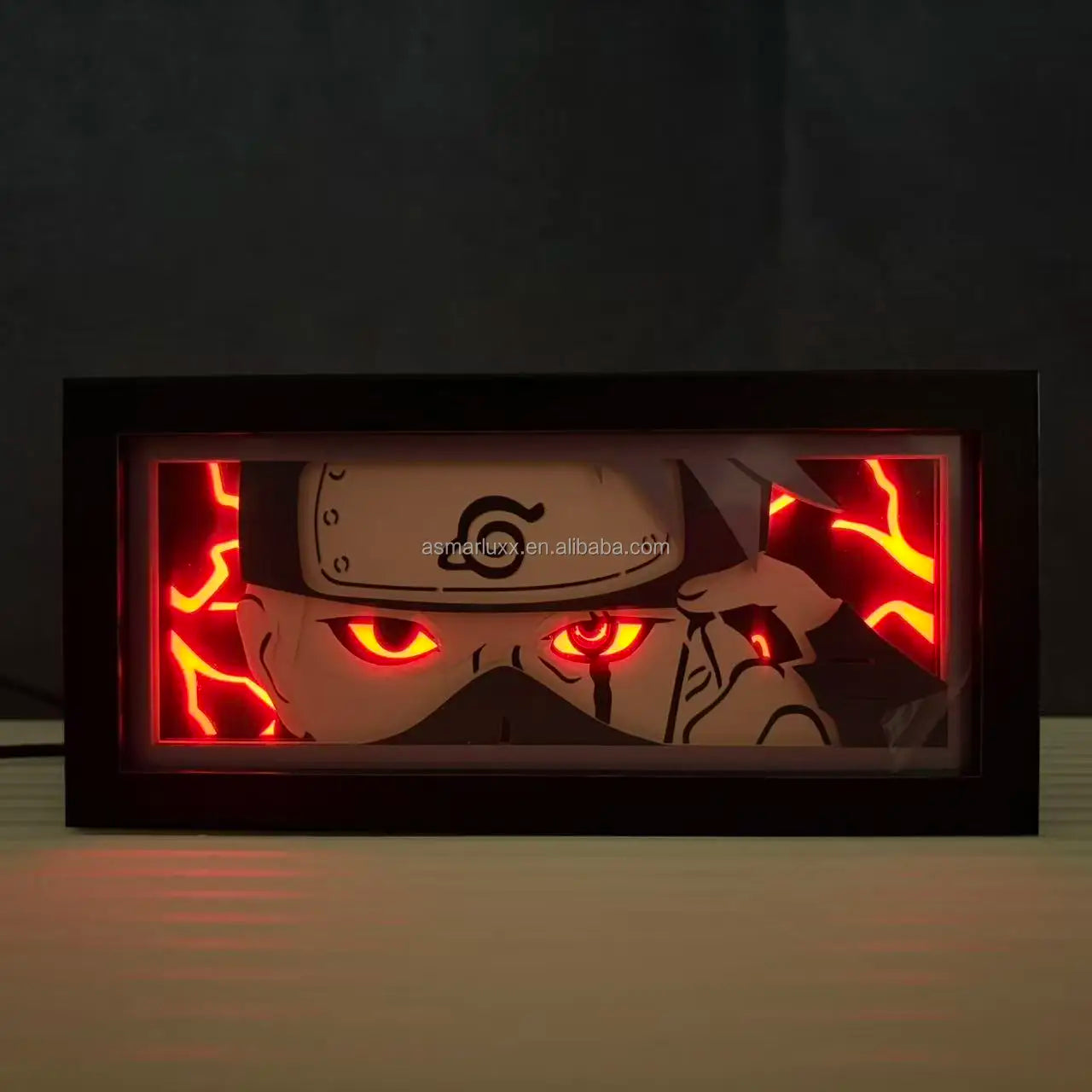 Anime Light Box Haruka Sakura Wind Breaker Paper Cut Lightbox for Room Decor Desk Manga Shadow Box Kid Birthday Gift Table Lamps