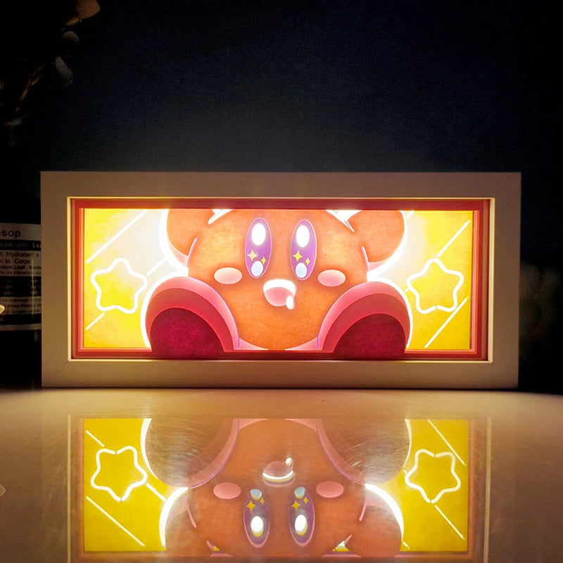 For Kid Hot Sale Customized Light up Manga Led Strips Painting Anime Box Decor Art Carving Lamp With Gift Box Esty Shopify
