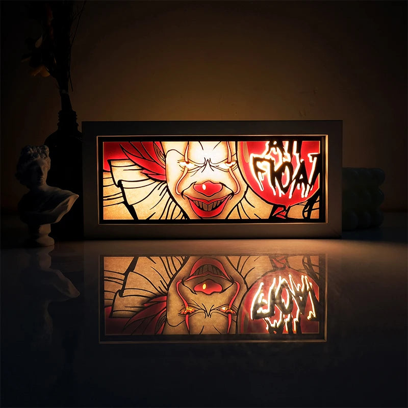 For Kid Hot Sale Customized Light up Manga Led Strips Painting Anime Box Decor Art Carving Lamp With Gift Box Esty Shopify