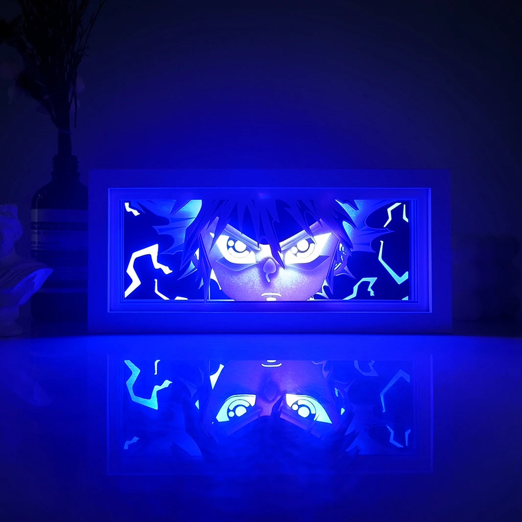 For Kid Hot Sale Customized Light up Manga Led Strips Painting Anime Box Decor Art Carving Lamp With Gift Box Esty Shopify