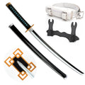 Wood Swords Demon SlayerTanjiro Katana Cosplay Sword Weapon Plastic Samurai Sword for Anime Prop with  Holder and Belt