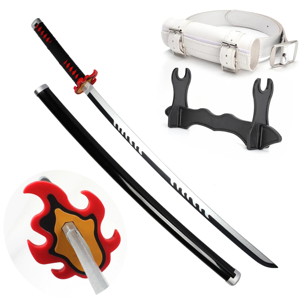Wood Bamboo Katana 104cm / 41in Cosplay Anime Characters Props Tsuyuri Kanao Sword Collections and Gifts