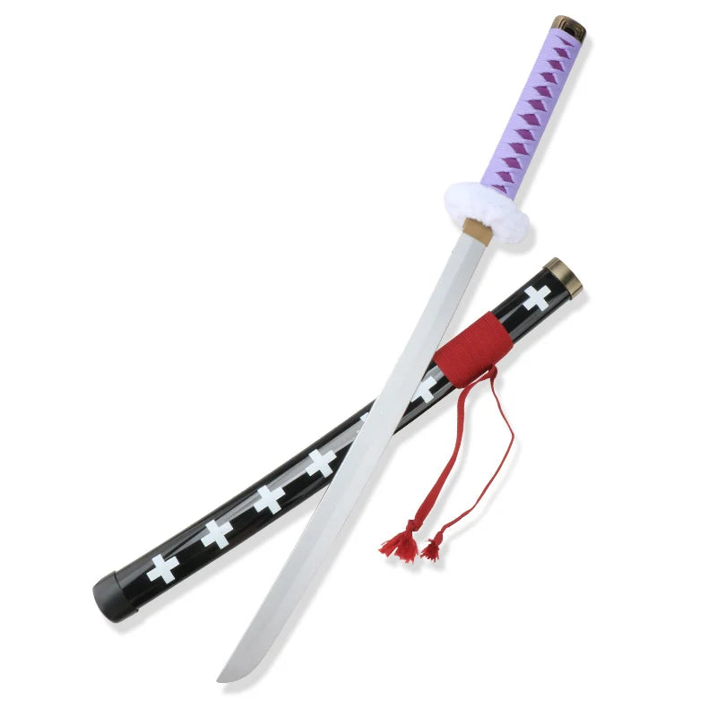 Roronoa Zoro 31.5" /80cm Katana Japanese Anime Character Weapon ToyTrafalgar D. Law Sword for Cosplay
